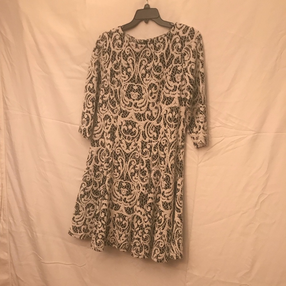 Eliza J fit & flare dress